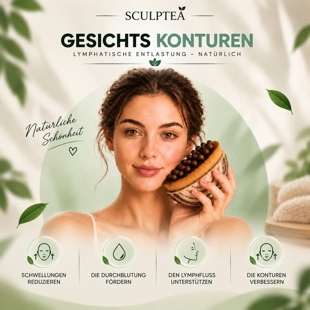 Sculptea™ lymphatische Gesichtsbürste